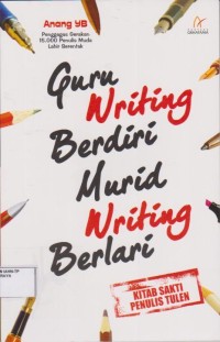 Image of Guru Writing berdiri murid Writing berlari