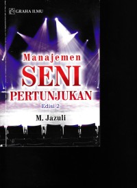 Image of Manajemen Seni Pertunjukan