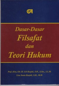 Image of Dasar-Dasar Filsafat dan Teori Hukum