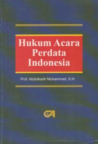 Image of Hukum Acara Perdata Indonesia