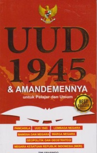 Image of UUD 1945 & Amandemennya Untuk Pelajaran Dan Umum