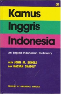 Image of KAMUS INGGRIS INDONESIA