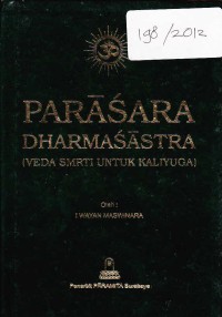 Image of Parasara Dharmasatra