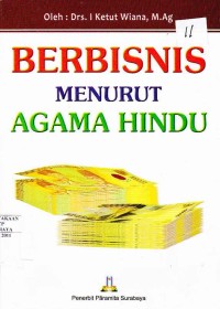 Image of BERBISNIS MENURUT AGAMA HINDU