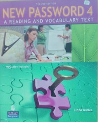 Image of New password 4 â€“ a reading and vocabulary text