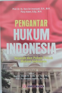 Image of Pengantar hukum Indonesia