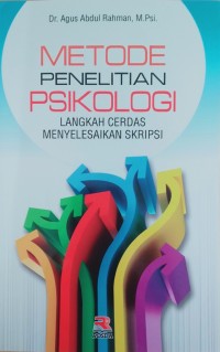 Image of Metode penelitian psikologi â€“ langkah cerdas menyelesaikan skripsi