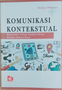Image of Komunikasi konstektual â€“ konstruksi terapi â€“ praksis aliran filsafat bahasa biasa
