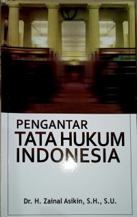 Image of Pengantar Tata Hukum Indonesia