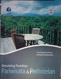 Image of Metodologi Penelitian pariwisata & perhotelan