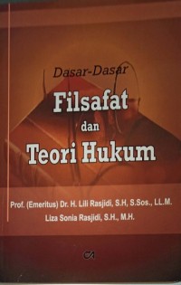 Image of Dasar-dasar filsafat dan teori hukum
