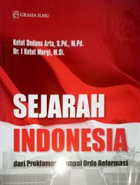 Image of Sejarah Indonesia â€“ dari proklamasi sampai orde reformasi