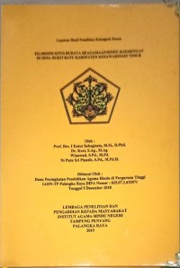 Image of Filosofis Situs Budaya Keagamaan Hindu Kaharingan Di Desa Bukit Batu Kabupaten Kota Waringin Timur