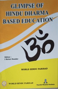 Image of Glimpse Of Hindu Dharma Based Education