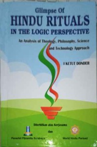 Image of Glimpse Of Hindu Rituals in the logic perspective