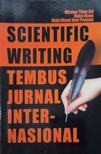 Image of Scientific writing tembus jurnal intrenasional