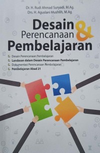 Image of Desain & perencanaan  pembelajaran