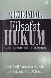 Image of Pokok-Pokok Filsafat Hukum (Apa dan Bagaimana Filsafat Hukum Indonesia)