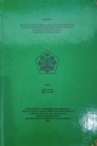 Image of Peran dan Fungsi Media Massa Dalam Membangun Sradha dan Bhakti Umat Hindu Di Desa Pendreh Kec.Teweh Tengah Kab. Barito Utara
