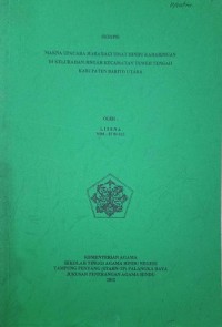 Image of Makna Upacara Wara Bagi Umat Hindu Kaharingan di Keluarahan Jingah Kec. Teweh Tengah Kab. Barito Utara