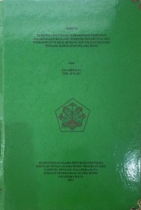 Image of Persepsi Umat Hindu Keharigan Terhadap Pelaksanaan Haluang Hapelek Dalam Upacara Perkawinan Di Desa Hurung Kec. Banama Tingang Kab. Pulang Pisau