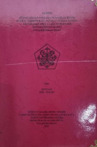 Image of Penyelesaian Perkara Pencurian Benda Sakral Marmer Batu Patahat Di Desa Pandau Kec. Arut Utara Kab. Kota Waringin Barat (Perspektif Hukum Hindu)