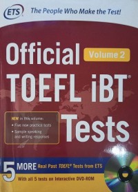 Image of Official Toeflibt Tests Vol.2