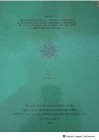 Image of Smartphone sebagai sarana komunikasi masyarakat pada era teknologi informasi di desa pangi kecamatan banama tingang kabupaten pulang pisau