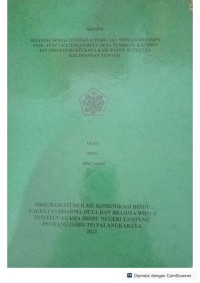 Image of Jejaring sosial terhadap perilaku siswa/siswi SMPN satu atap 1 katingan hulu desa tumbang kajamei kecamatan bukit raya kabupaten katingan Kalimantan tengah

Jejaring sosial terhadap perilaku siswa/siswi SMPN satu atap 1 katingan hulu desa tumbang kajamei kecamatan bukit raya kabupaten katingan Kalimantan tengah
