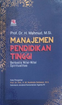Image of Manajemen Pendidikan Tinggi