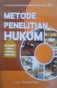 Image of Metode Penelitian Hukum