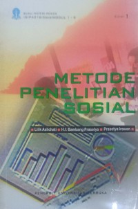 Image of Metode Penelitian Sosial