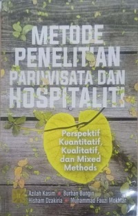 Image of Metode Penelitian Pariwisata dan Hospitaliti