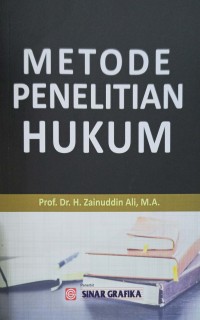 Image of Metode Penelitian Hukum