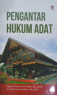 Image of Pengantar hukum adat