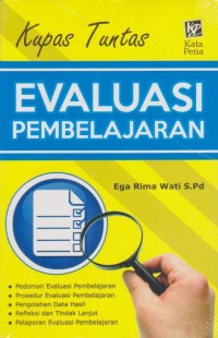 Image of Kupas Tuntas Evaluasi Pembelajaran