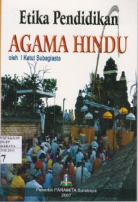Image of Etika Pendidikan Agama Hindu