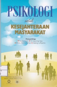 Image of Psikologi  untuk Kesejahteraan masyarakat