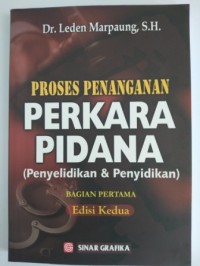 Image of Proses penanganan perkara pidana (penyelidikan & penyidikan)