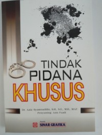 Image of Tindak pidana khusus