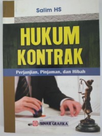 Image of Hukum kontrak  : perjanjian, pinjaman, dan hibah