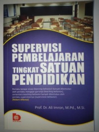 Image of Supervisi pembelajaran tingkat satuan pendidikan