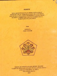 Image of Pengaruh Penggunaan Mendia Pengajaran Berbasis Visual Terhadap Hasil Belajar Siswa Dalam Mata Pelajaran Pendidikan Agama Hindu di SMPN 1 Jabiren Kecamatan Jabiren Raya Kabupaten Pulang Pisau