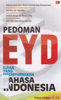 Image of Pedoman EYD Bahasa Indonesia