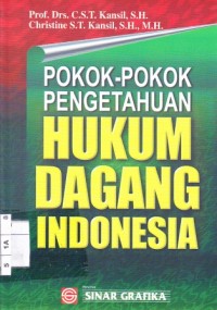 Image of Pokok - Pokok Pengetahuan Hukum Dagang Indonesia