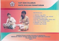 Image of SAP dan silabus mata kuliah Panaturan