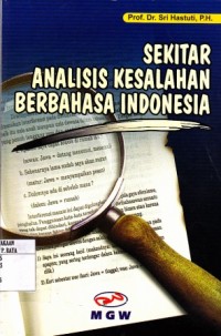 Image of Sekitar Analisis Kesalahan Berbahasa indonesia