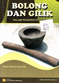 Image of BOLONG DAN GILIK DALAM PERSPEKTIF HINDU