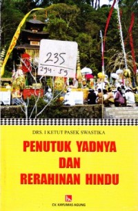 Image of Petunjuk Yadnya Dan Rerahinan Hindu