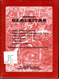 Image of Beberapa Geguritan
